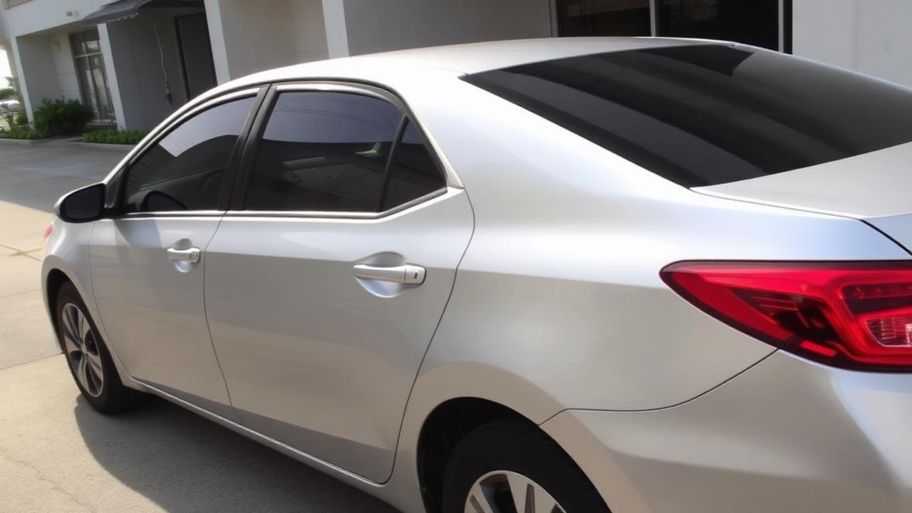 Toyota Corolla · Smash & Grab Film after tint